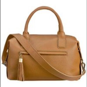 Gigi New York Welby Satchel in Saddle